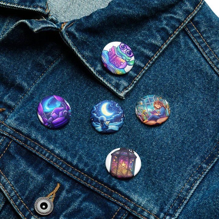 Bookish Dreamscape Pins product image (2)