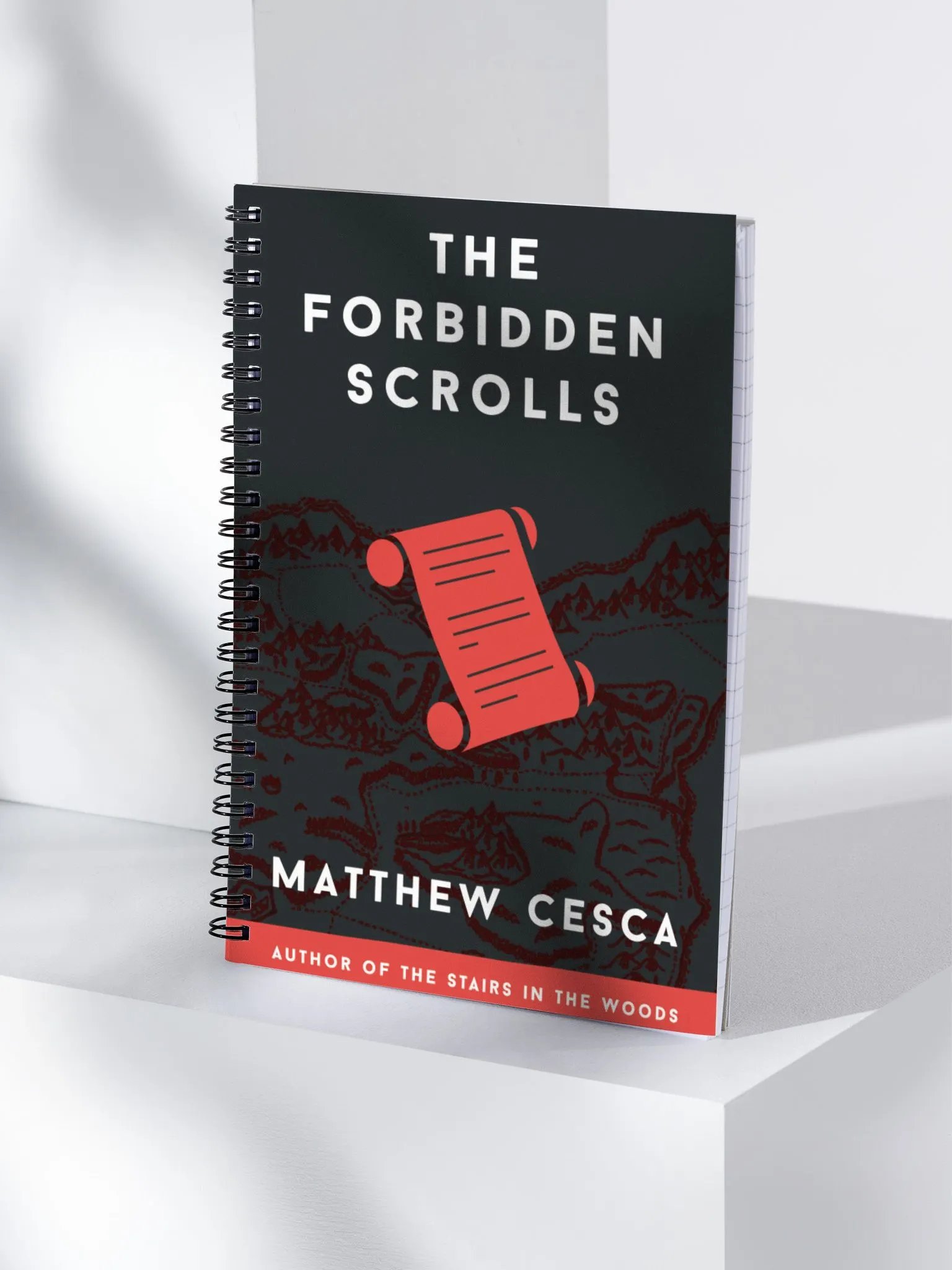 The Forbidden Scrolls Spiral Notebook product image (3)