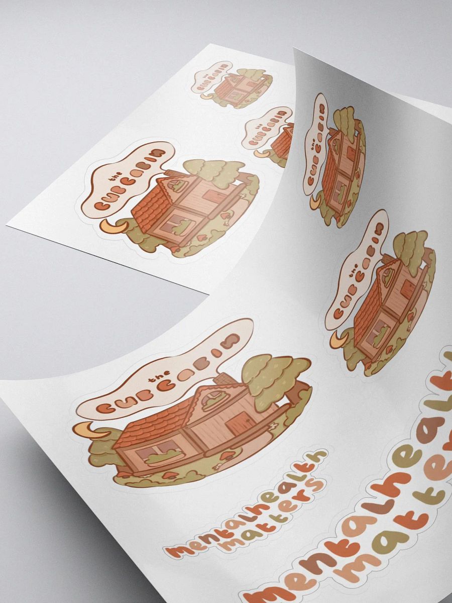 Cub Cabin Merch Stickers product image (4)