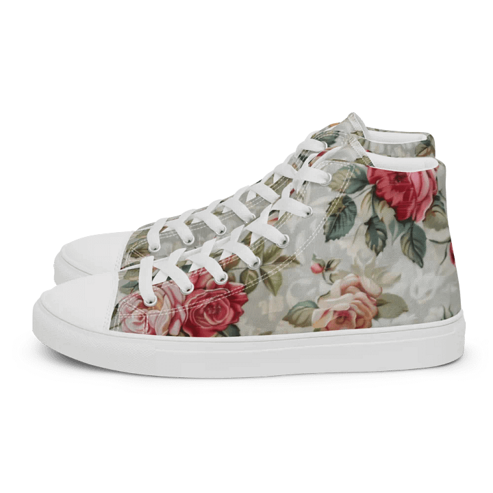 Vintage Rose Garden High Tops product image (1)