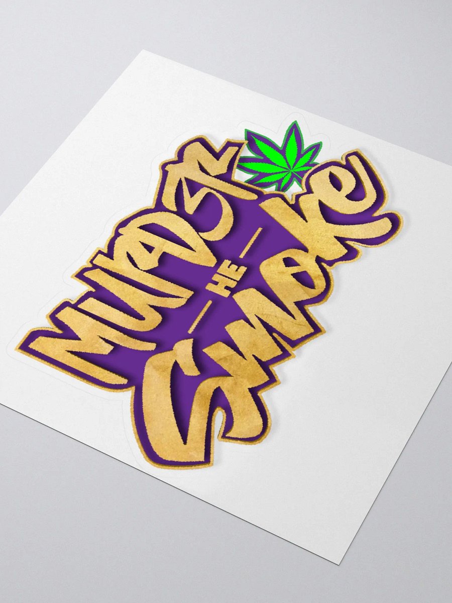 Murd3rHeSmoke Sticker product image (3)