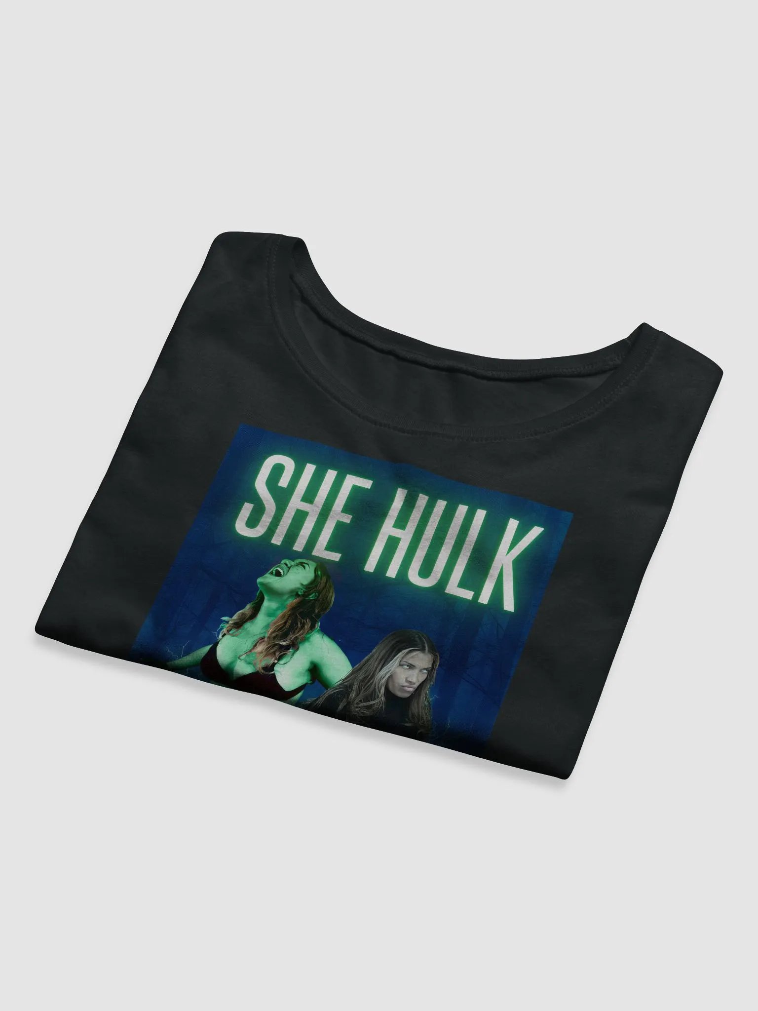 She-Hulk Transformation Women's Crop Tee product image (22)