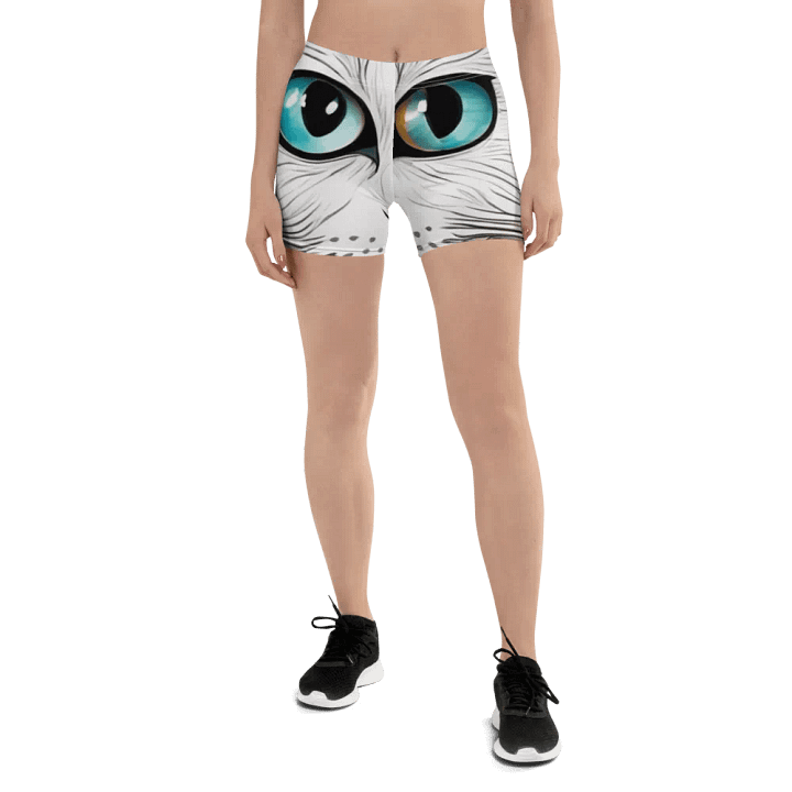 Whimsical Cat All-Over Print Shorts product image (1)