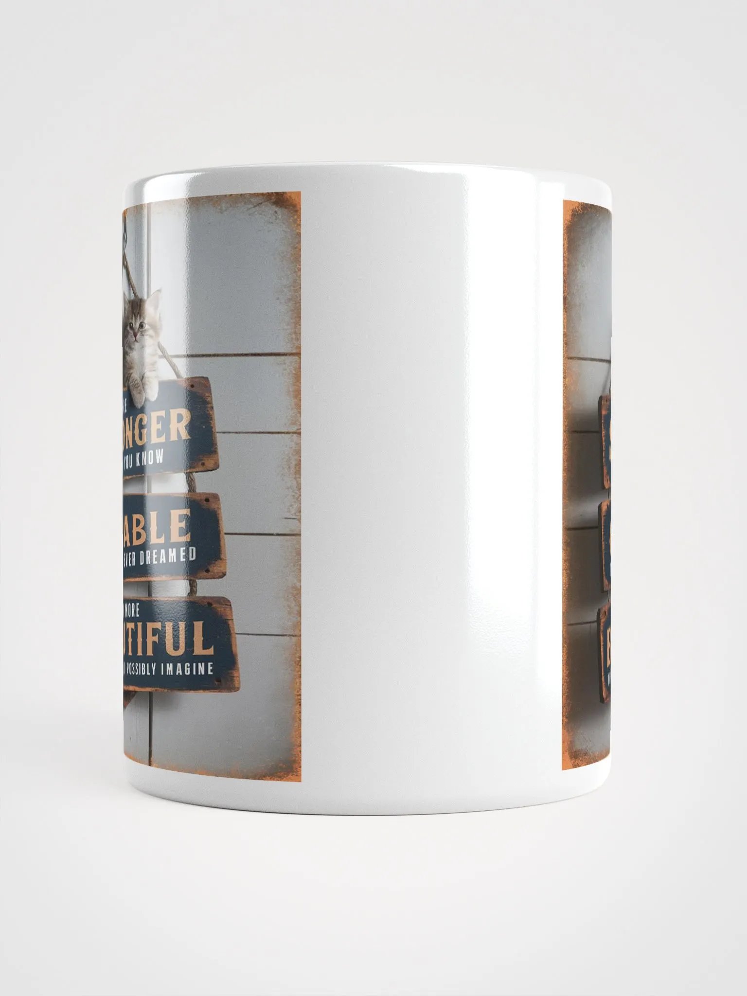 Motivational Messages #Motivational Glossy Mug - White product image (5)