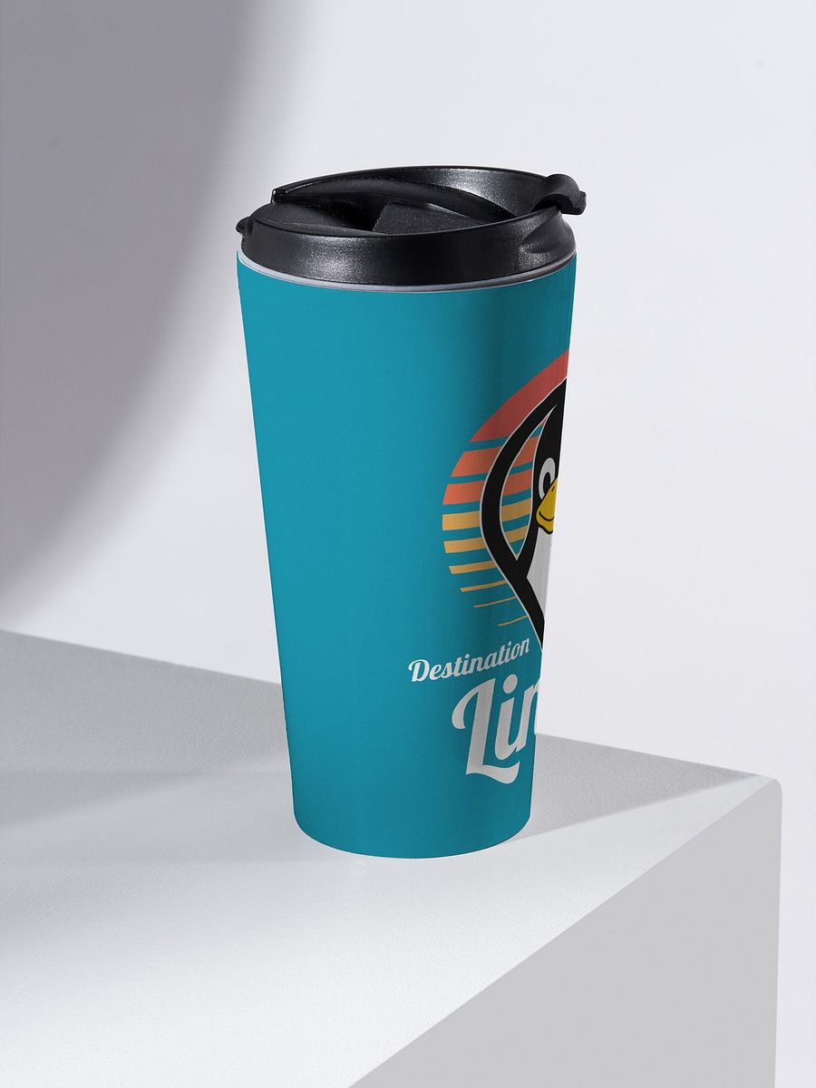 Destination Linux Retro Vibes - Travel Mug product image (2)