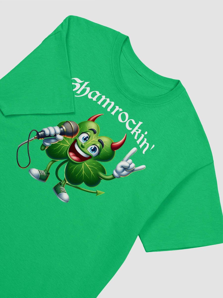 Shamrockin' Rockstar Tee: Unleash Your Inner Irish Rock God! product image (3)