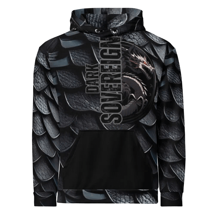the DARK SOVEREIGN blxkdragon signature stealth hoodie product image (1)
