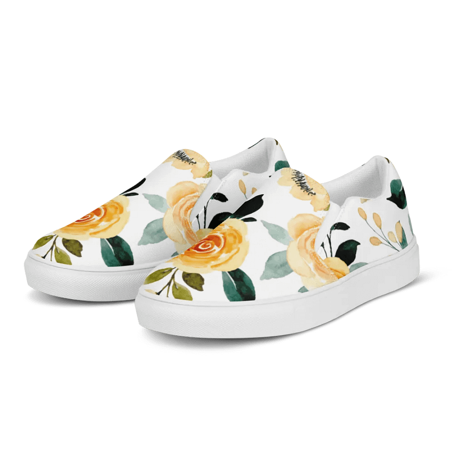 Yellow Rose Delight Slip-Ons product image (5)
