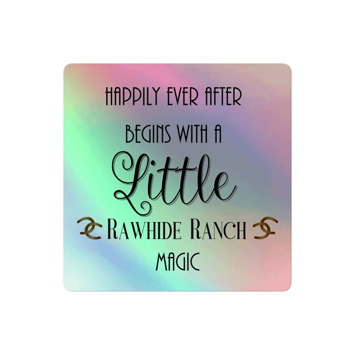 Rawhide Ranch Magic Holographic Sticker product image (2)