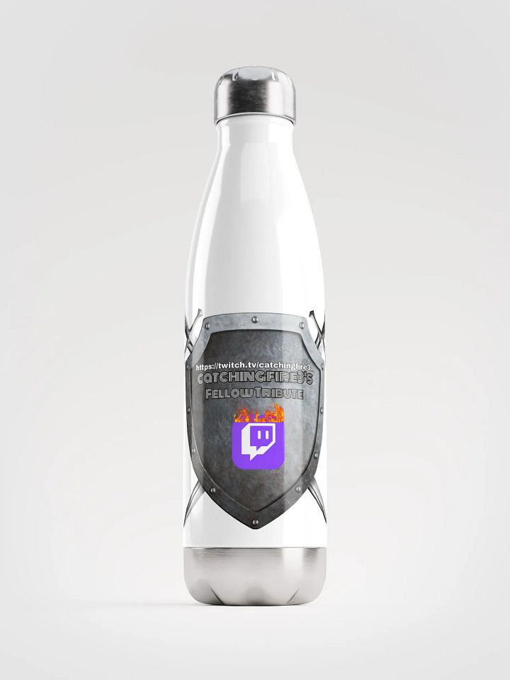 catchingfire3 Twitch fan water bottle product image (1)