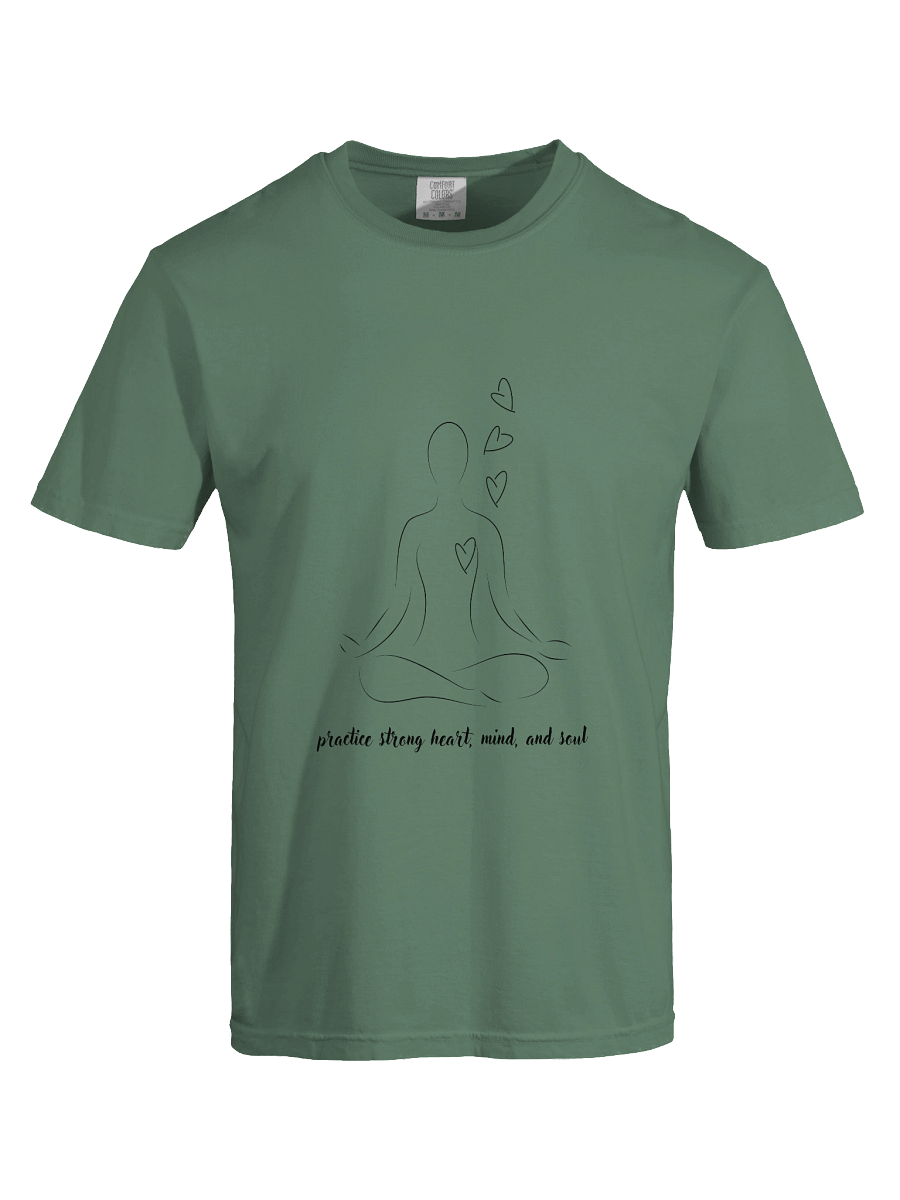 Practice Strong Heart, Mind and Soul Heavyweight T-Shirt product image (45)