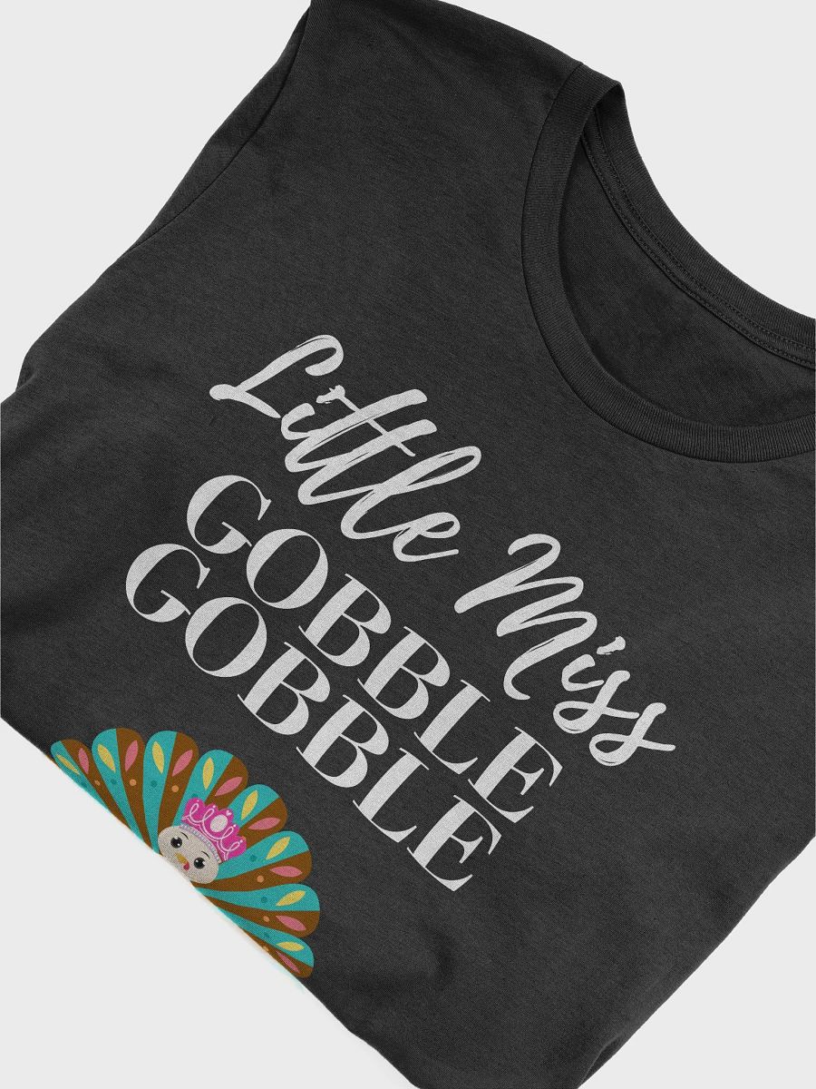 🦃 Little Miss Gobble Gobble T-Shirt | Cute Thanksgiving Turkey Shirt | Fun Fall Holiday Tee product image (42)