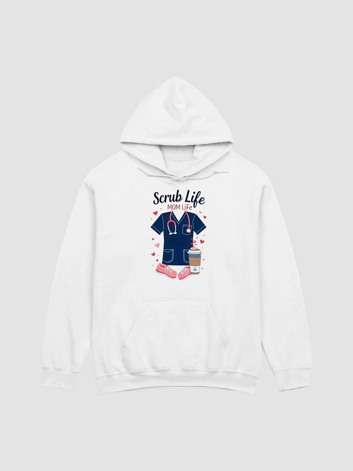 Mom Life Scrub Life Hoodie product image (1)