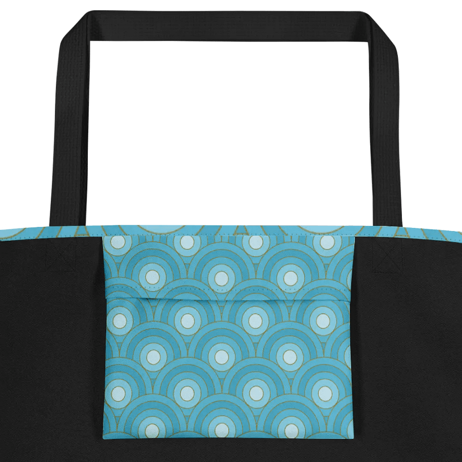 Beautiful Retro Bullseye Pattern All Over Print Tote product image (4)
