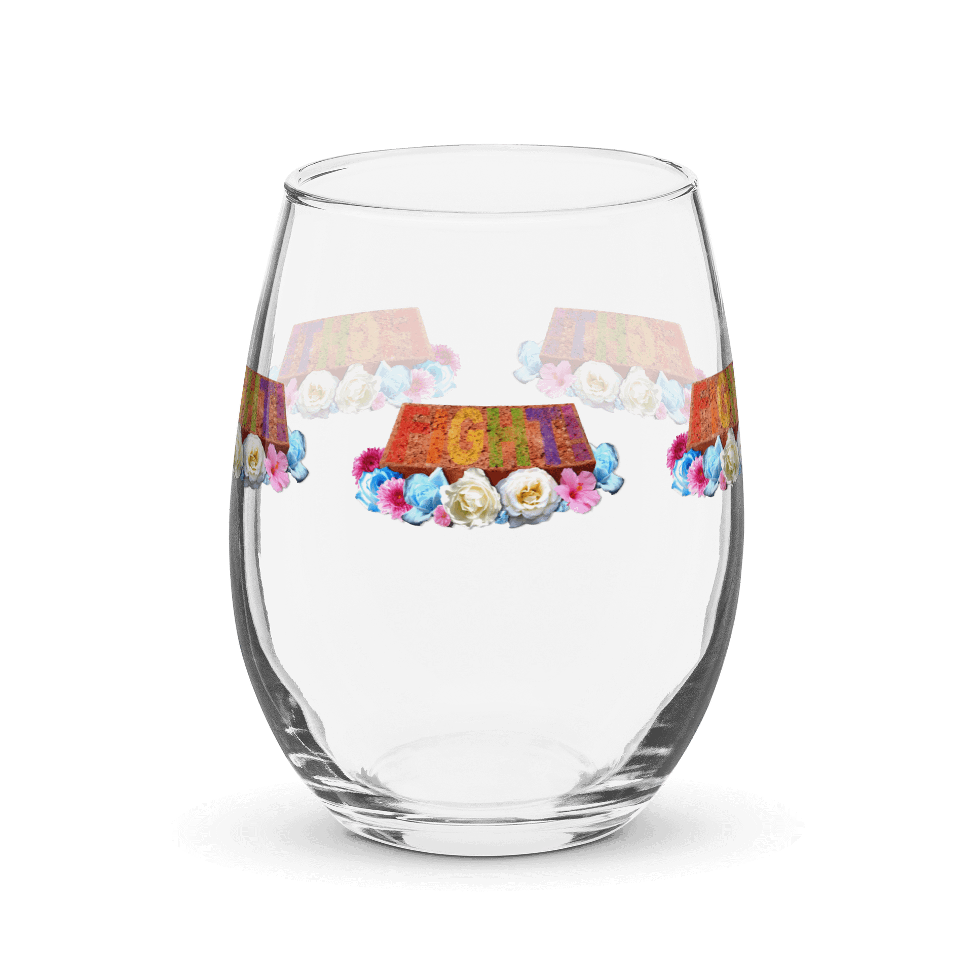 Pride is a Riot Wine Glass product image (1)