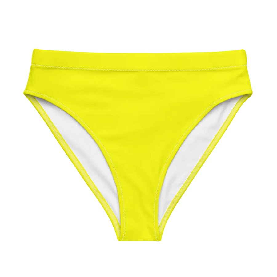 Plain Color Yellow Bikini Bottom product image (5)