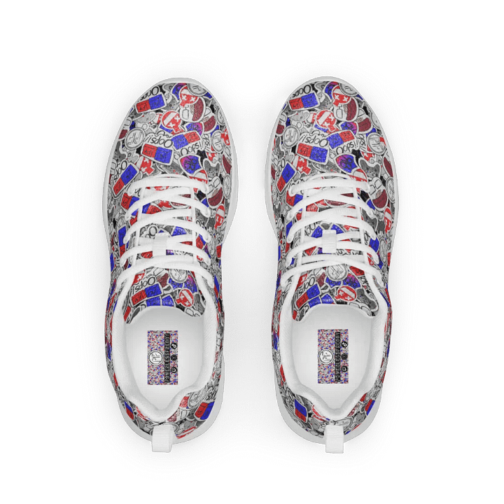Sticker-Bomb Women's Athletic Shoes product image (1)