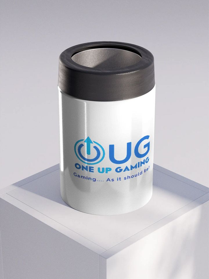 OUG Logo Blue Stainless Steel Koozie product image (1)