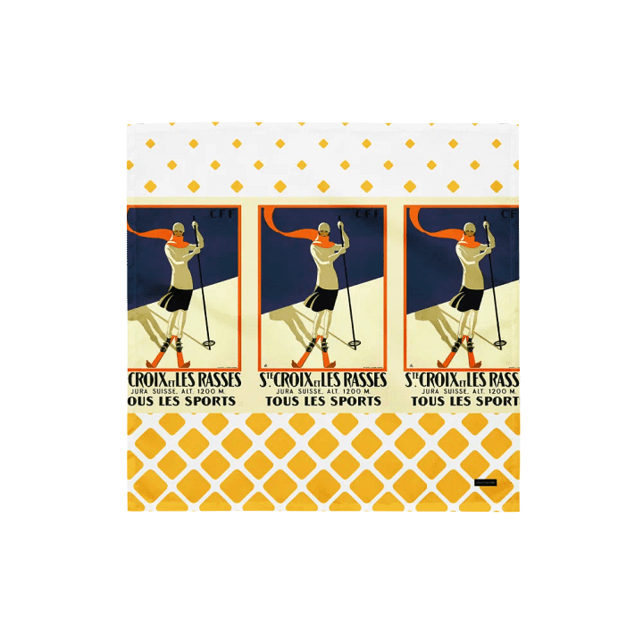 St Crasse et les Rasses Poster Print Bandana product image (1)