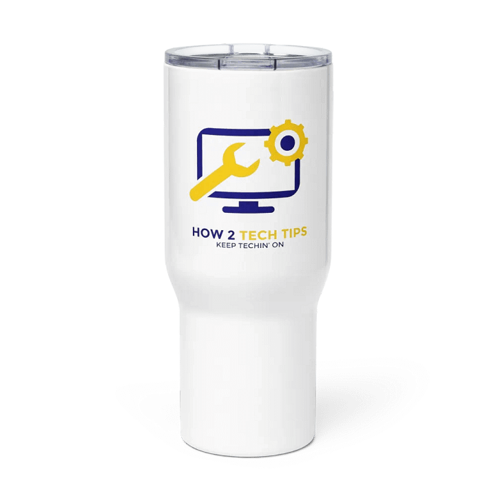 How2TechTips Travel Mug product image (1)