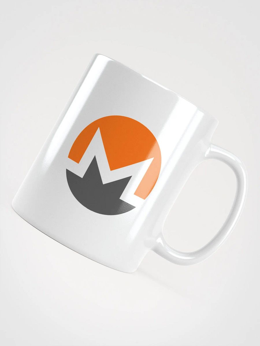 Monero White Glossy Mug product image (11)