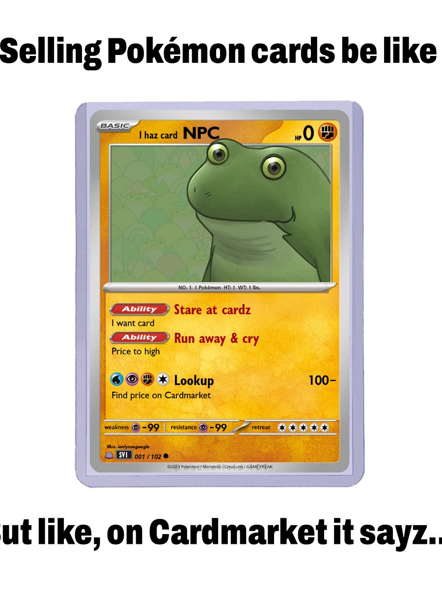 Selling Pokémon cards be like t-shirt product image (5)