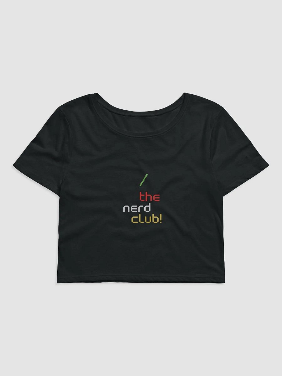 Nerdette Chic Crop Top product image (1)