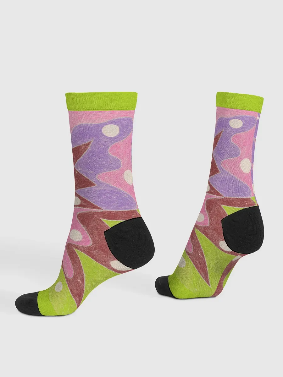 Cartoon College 3 crew socks (var 1) product image (3)