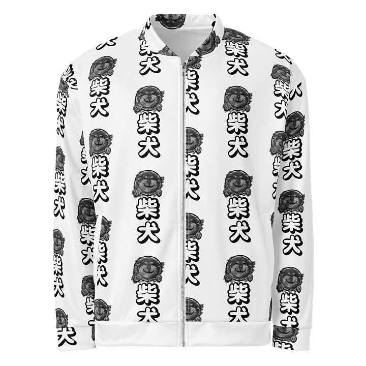 "HI" SHIBA INU Bomber Jacket product image (1)