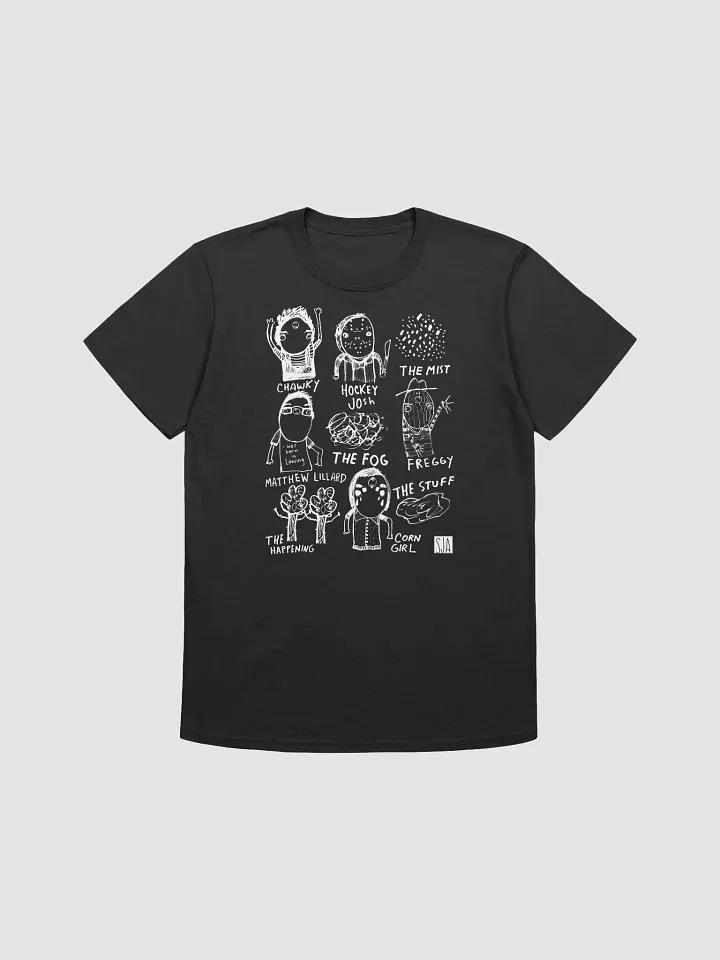 Horror Icons of QS soft style tee (black) product image (1)
