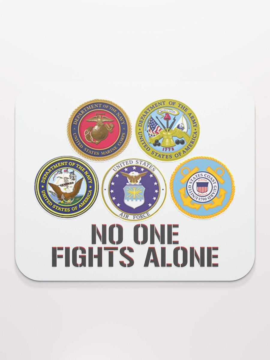 No One Fights Alone - Mouse Pad product image (2)