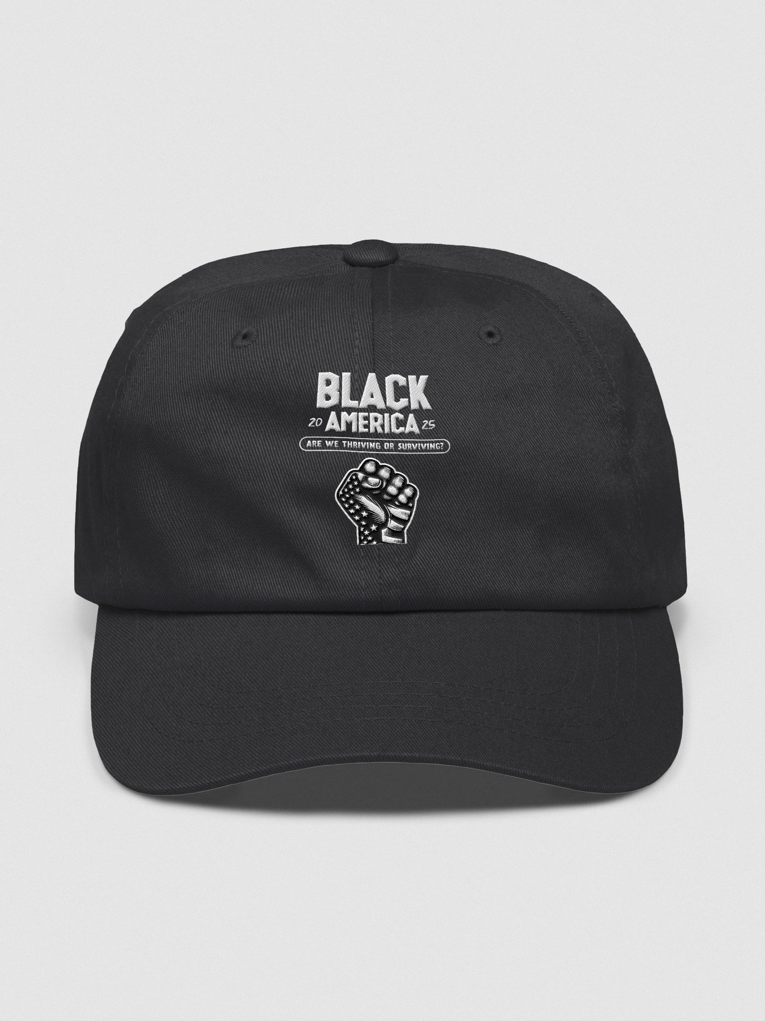 "Raised Fist Legacy Cap – Black America Edition" product image (1)