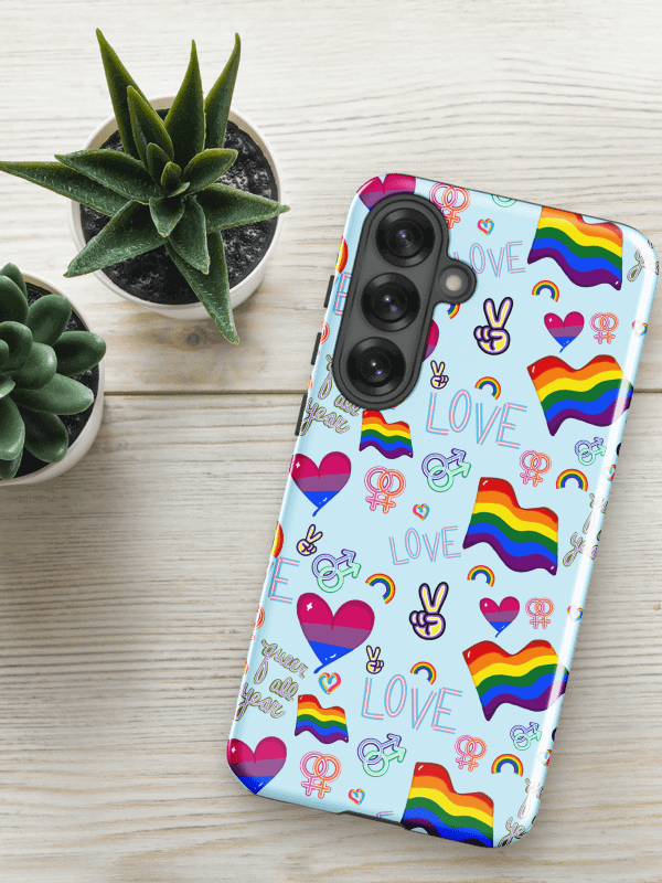 Celebrate Pride Pattern Samsung® Tough Case product image (1)