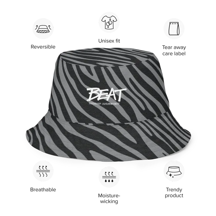 Beat Bucket Hat - Zebra product image (2)