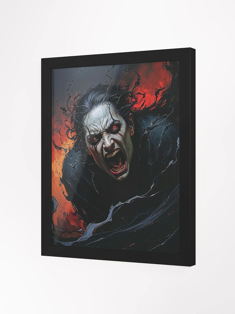 The Howling Flame Framed Print product image (7)