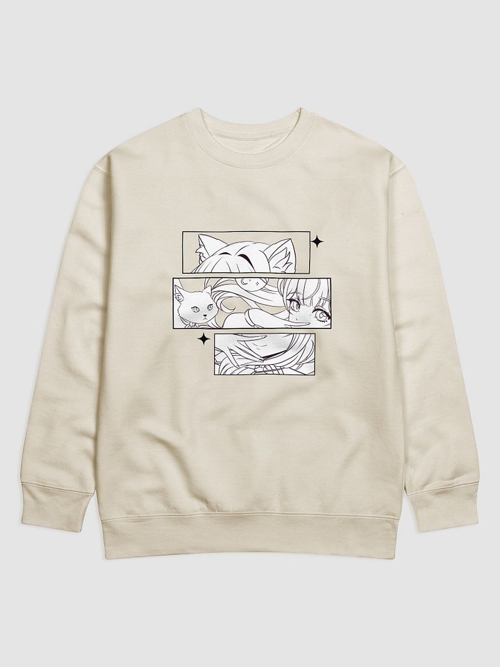 Manga-Inspired Catgirl Snug Premium Sweatshirt product image (4)