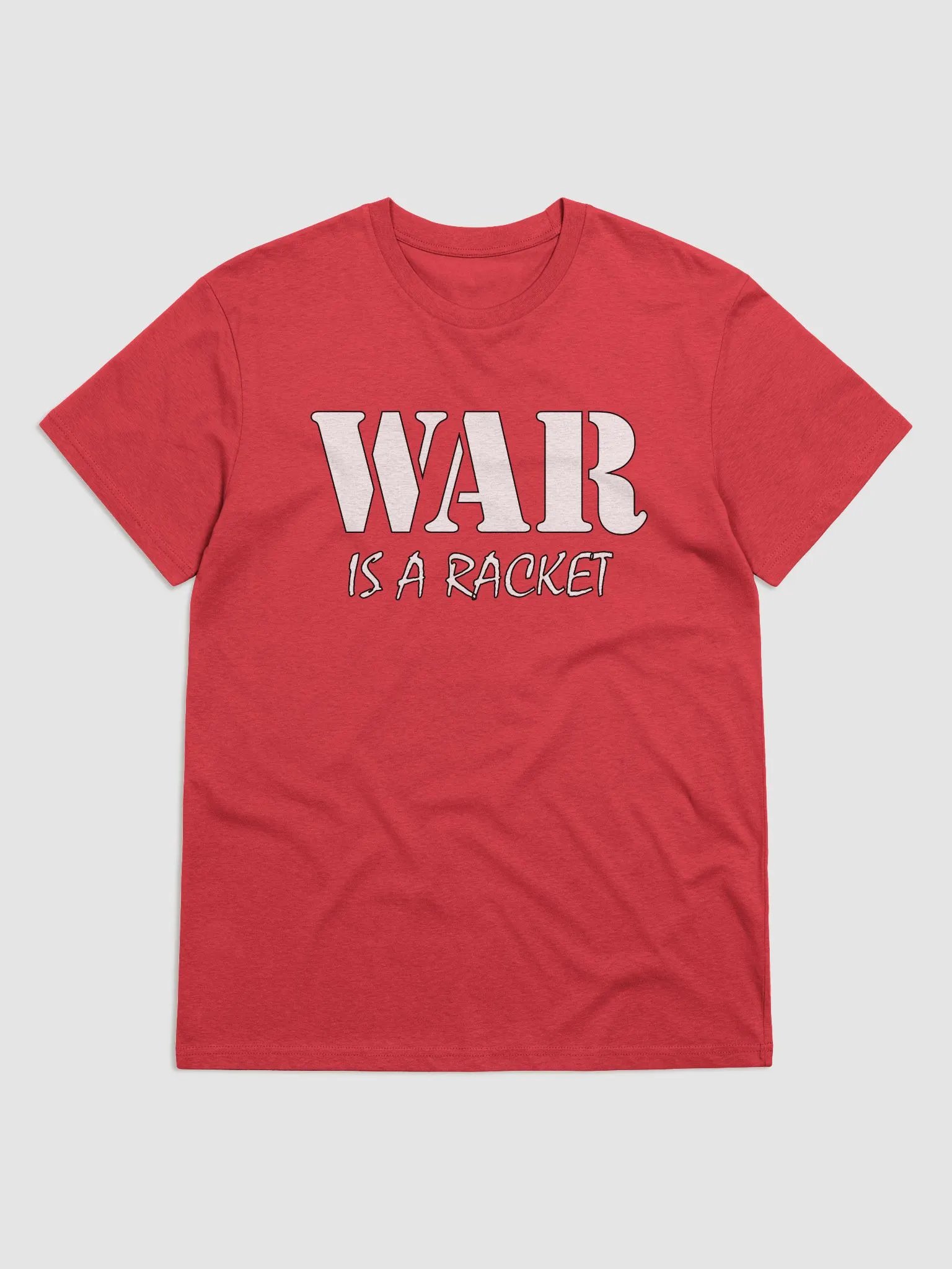 War Is A Racket - Stanley/Stella Organic Cotton T-Shirt product image (2)