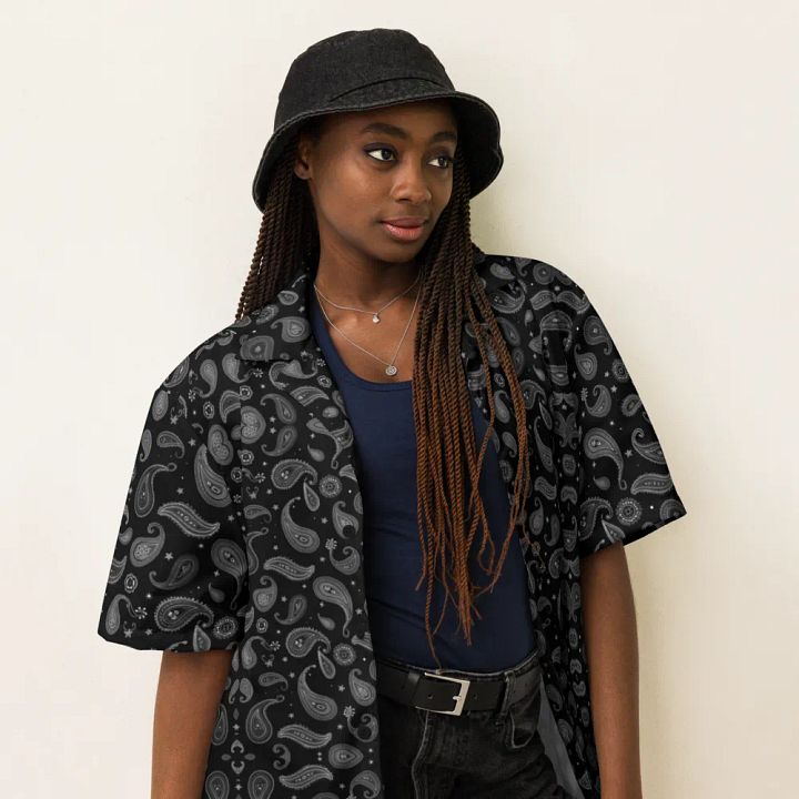 Paisley Gang Hawaii Style Black Shirt product image (2)
