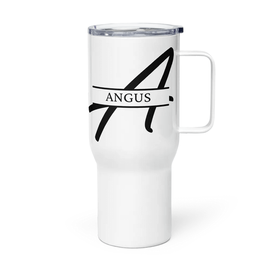 Angus Artistic Logo Travel Mug – Premium Insulated Tumbler for Coffee Lovers product image (5)