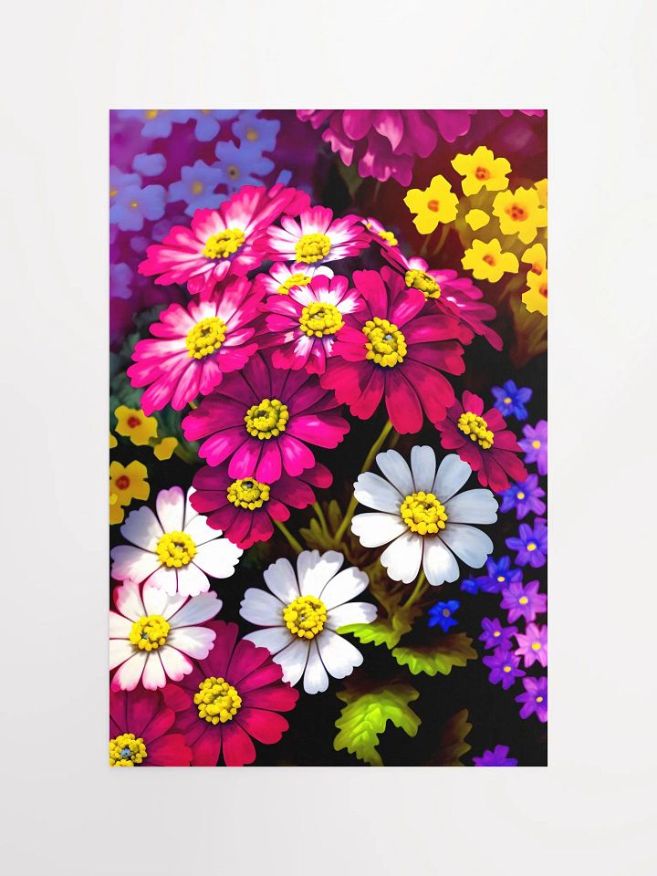 Cineraria Flower Poster product image (2)