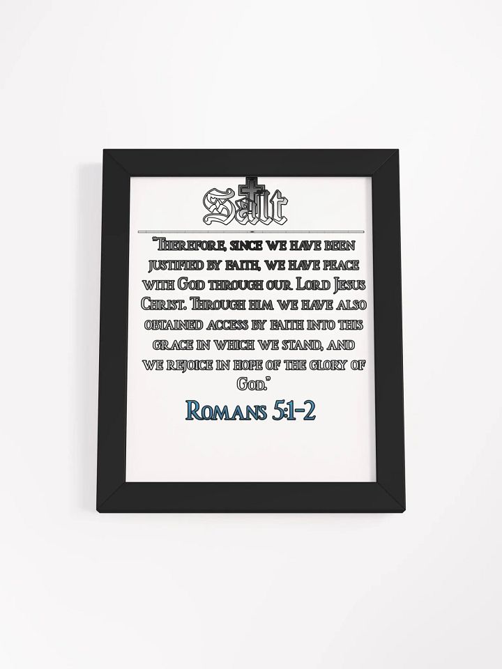Rooted in Faith: Framed Poster product image (1)