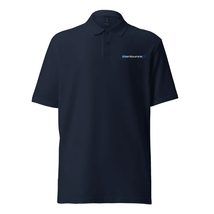 Membrance® AI Embroidered Polo Shirt product image (2)