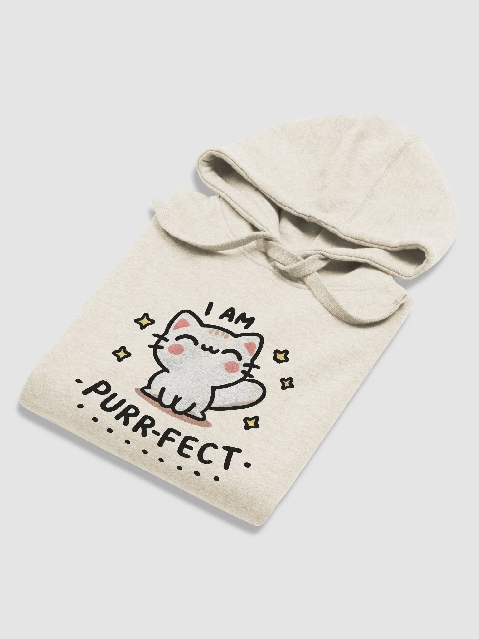 I am purr-fect hoodie product image (6)