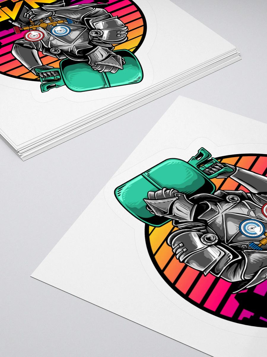 HVAC KNIGHTS Sticker product image (7)