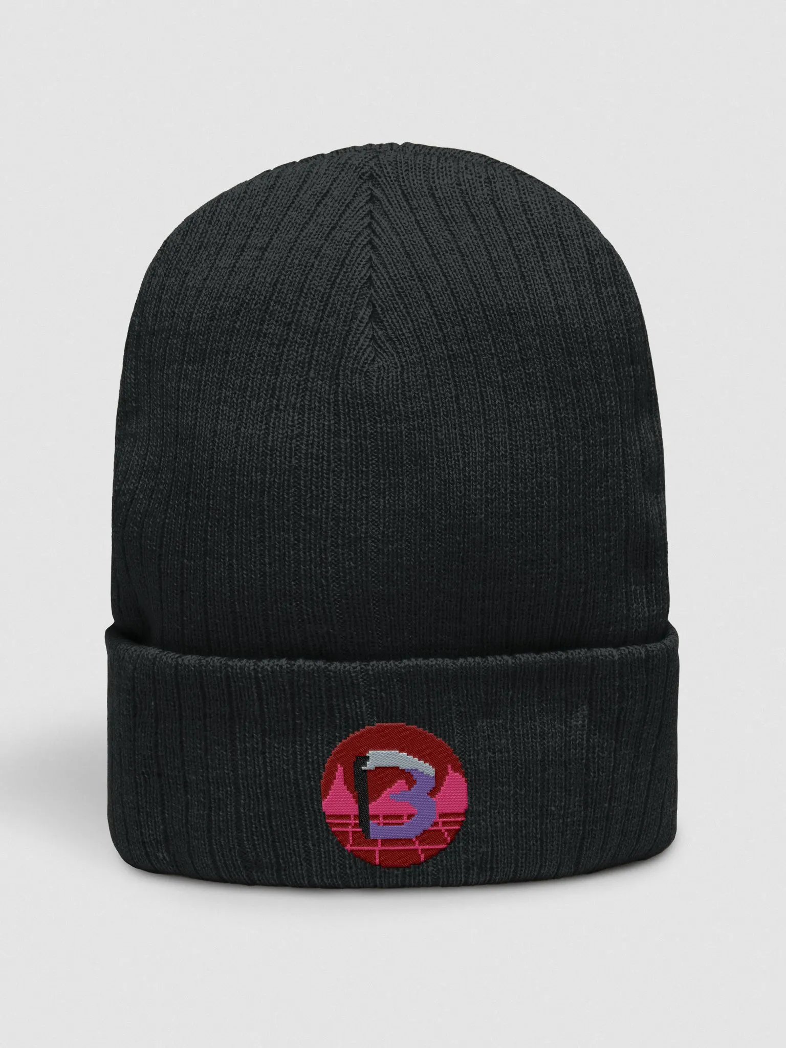 Scythe Harbingerofbeth Logo Beanie designed by Cassafrassarole product image (1)