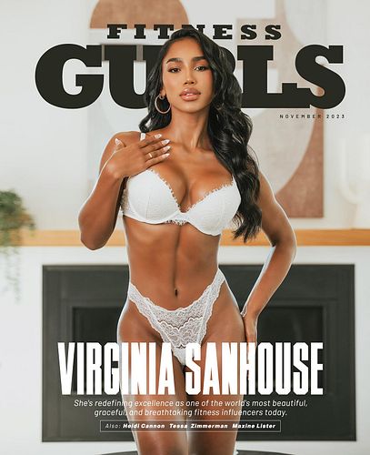 We’re announcing that @virginiasanhouse is our new cover model for @fitnessgurls. One of the most beautiful women in the worl...