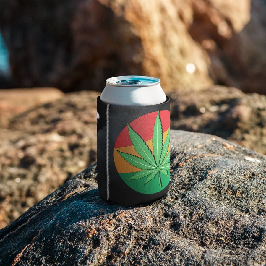 Rasta Can Coozie product image (9)