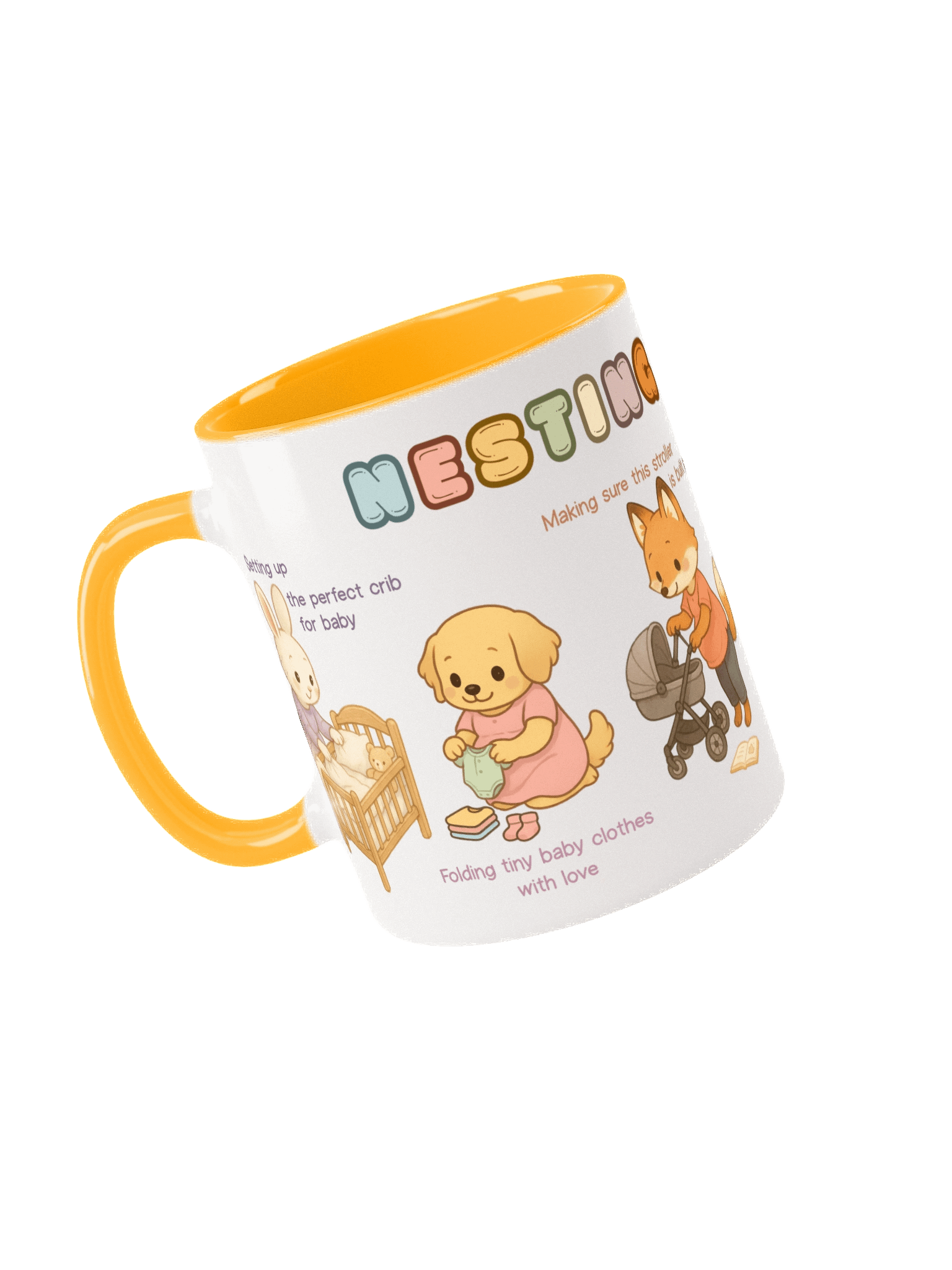 Nesting Party Animal Pregnancy Mug product image (22)