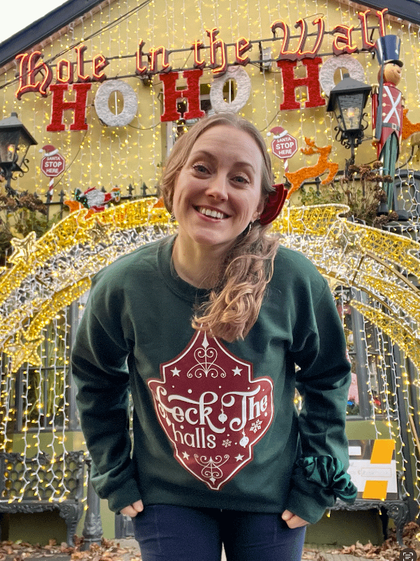 Feck The Halls - Irish Christmas Geansaí | Classic Crewneck product image (2)