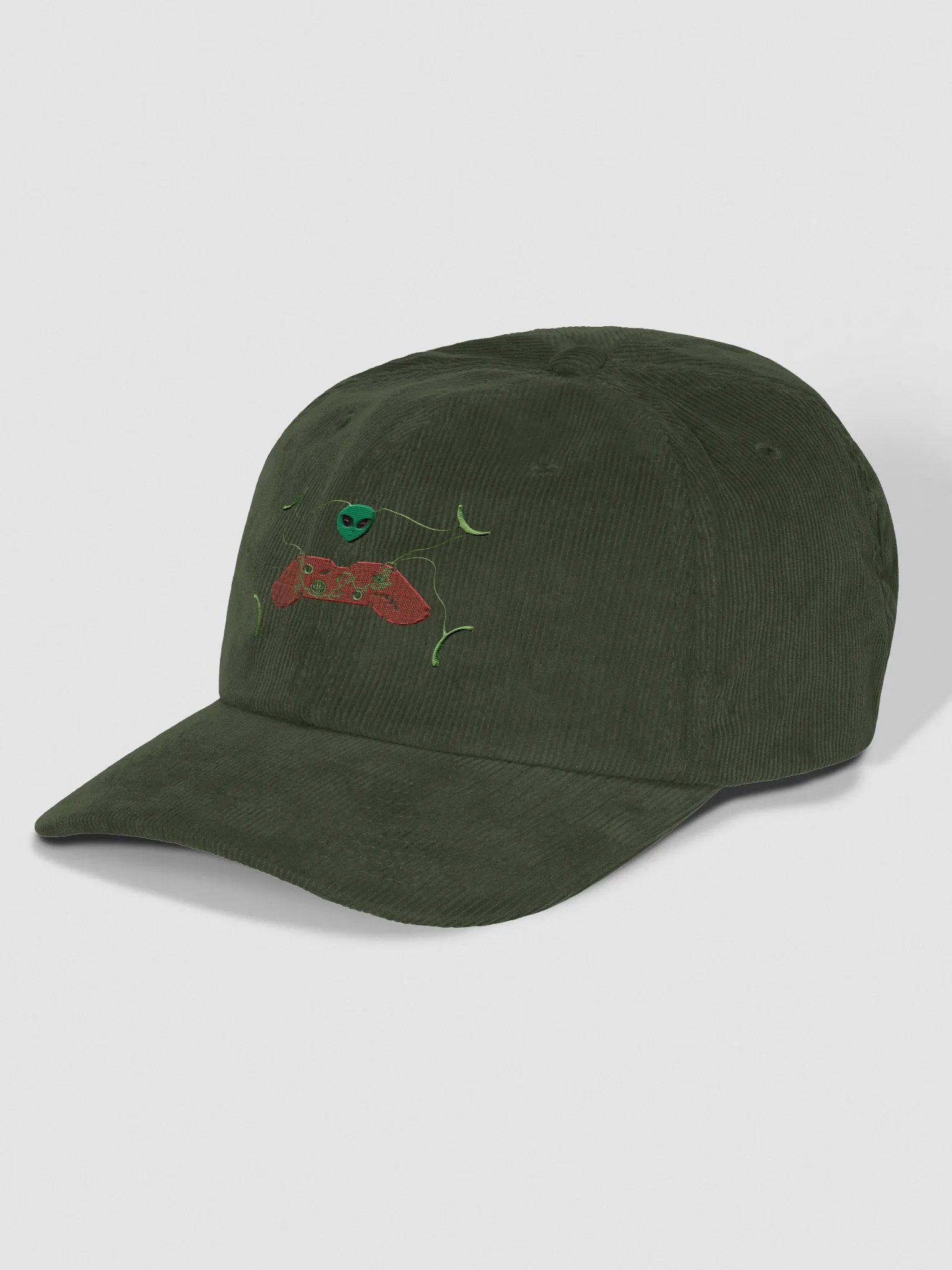 Alien Control Corduroy Dad Hat product image (3)
